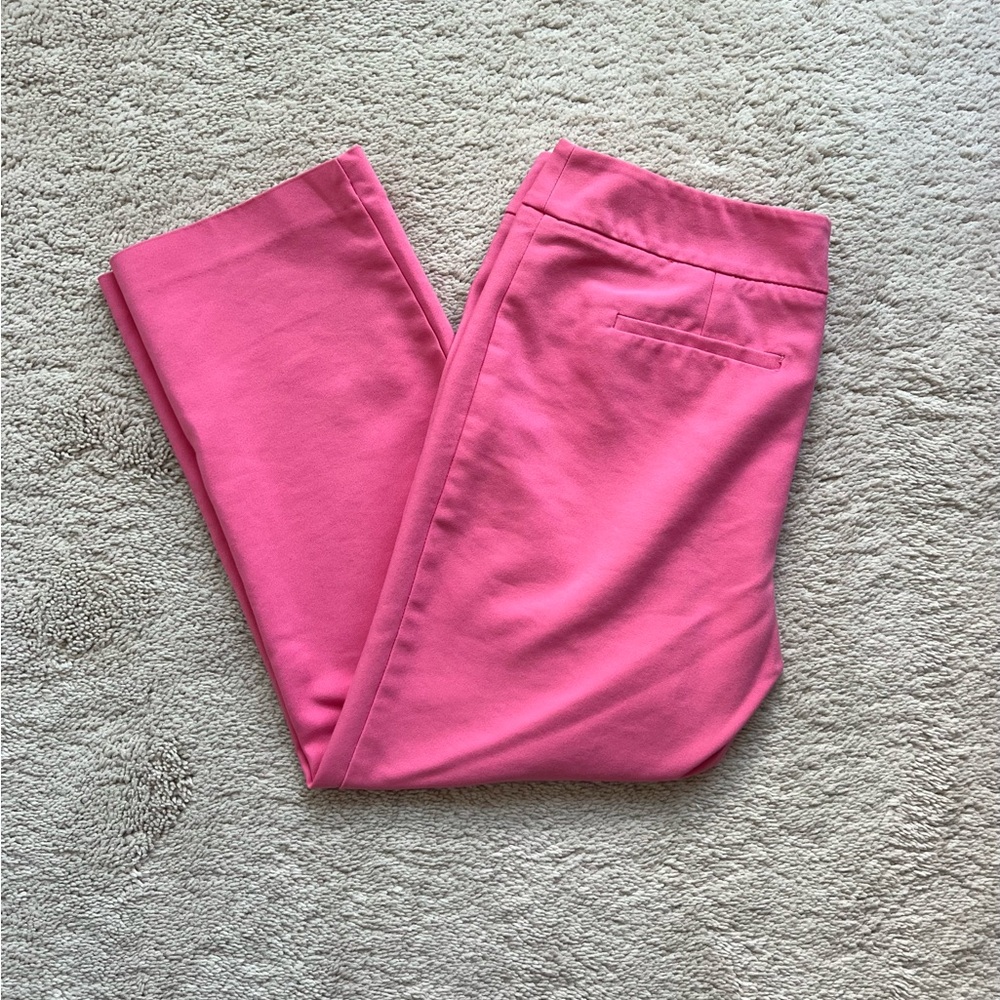 Chic Pink Capri Pants
